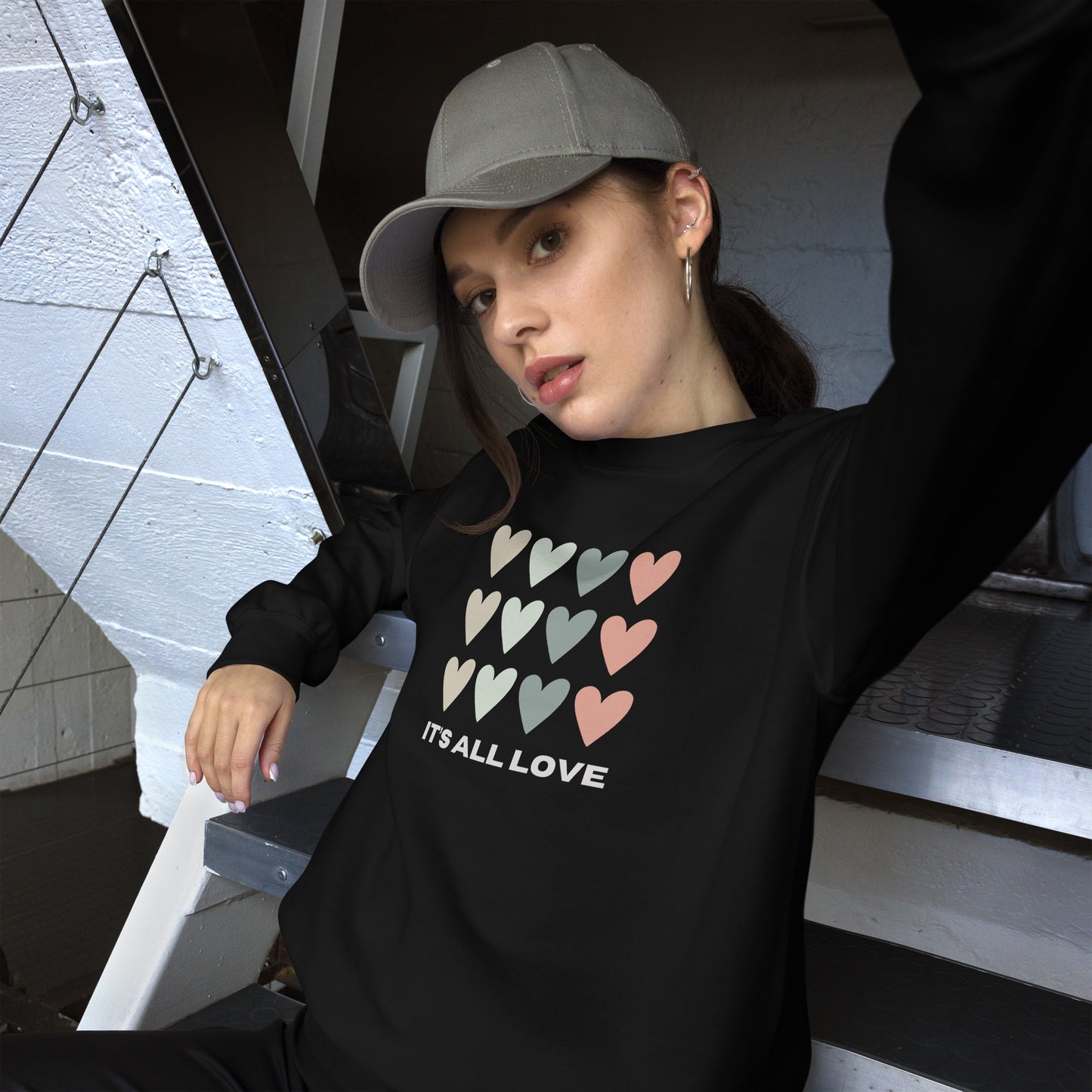 It's All Love Unisex Sweatshirt