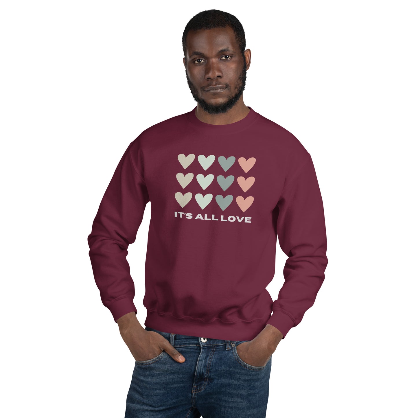 It's All Love Unisex Sweatshirt
