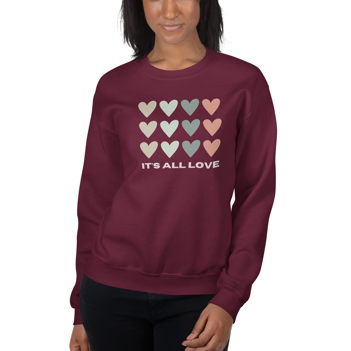 It's All Love Unisex Sweatshirt