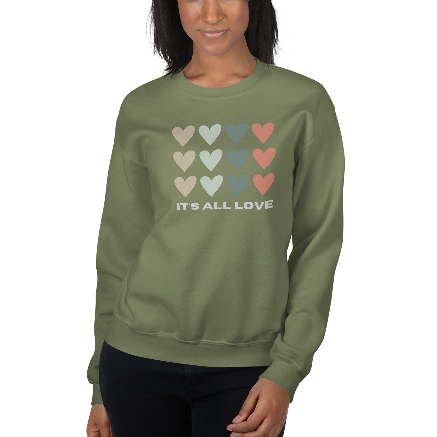 It's All Love Unisex Sweatshirt