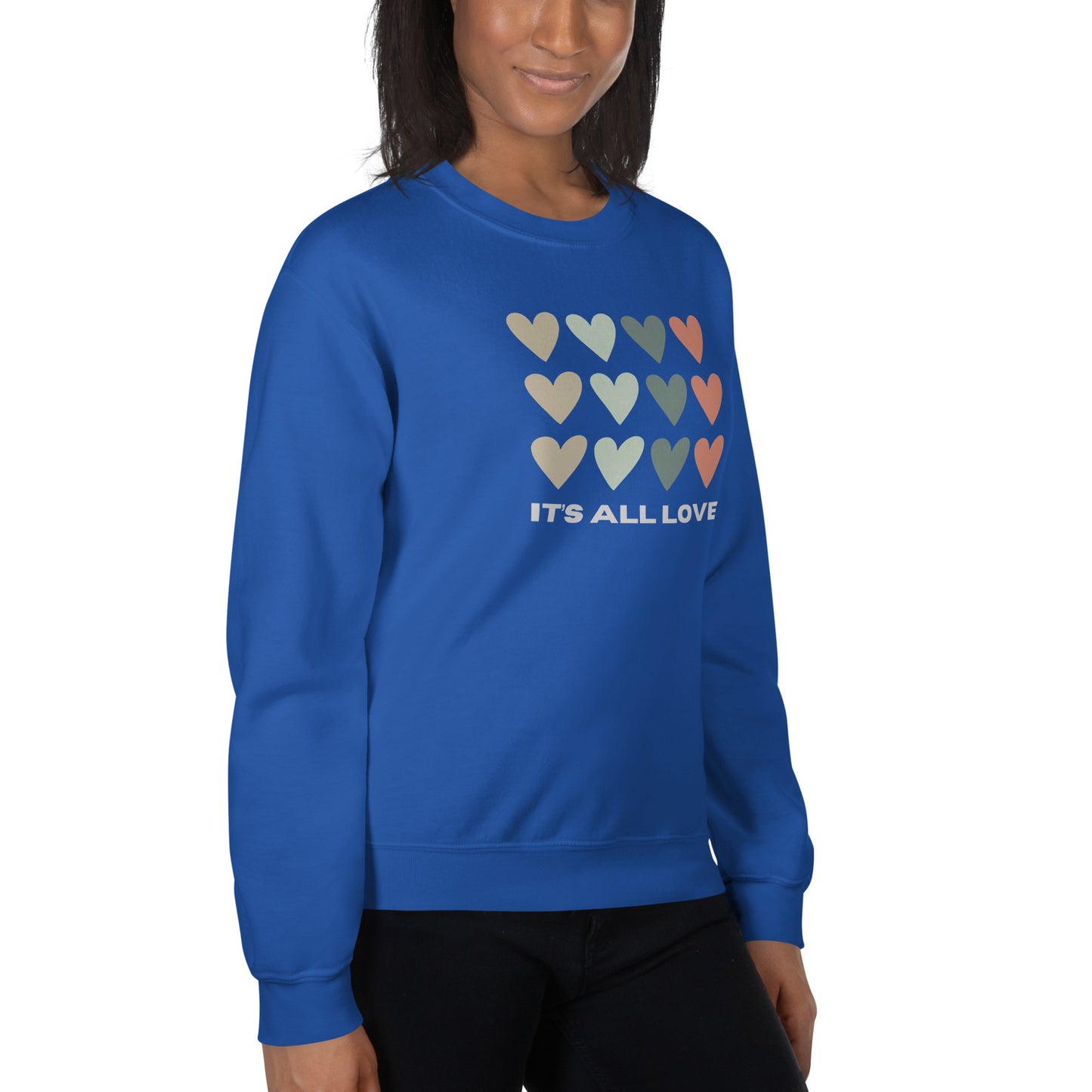 It's All Love Unisex Sweatshirt