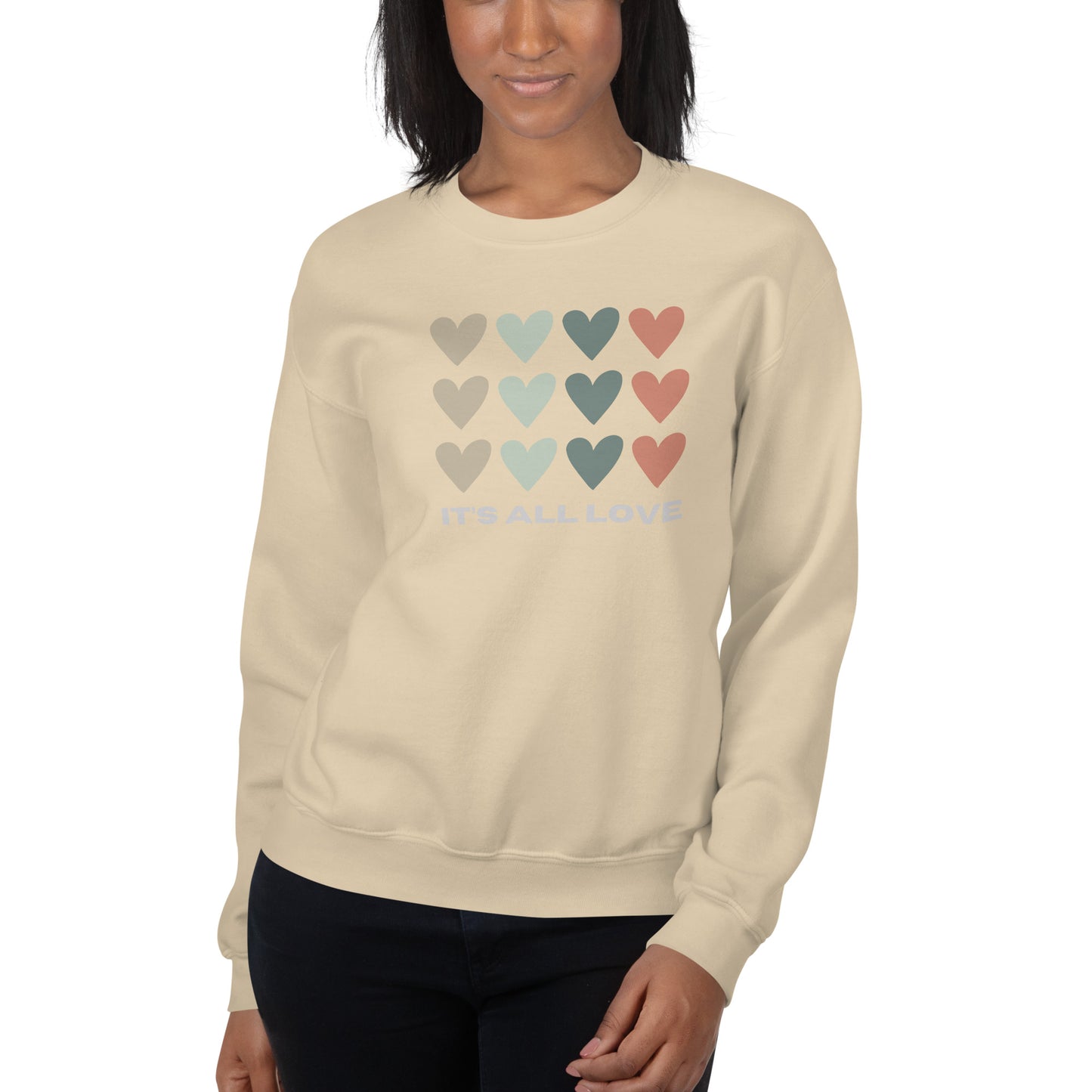 It's All Love Unisex Sweatshirt