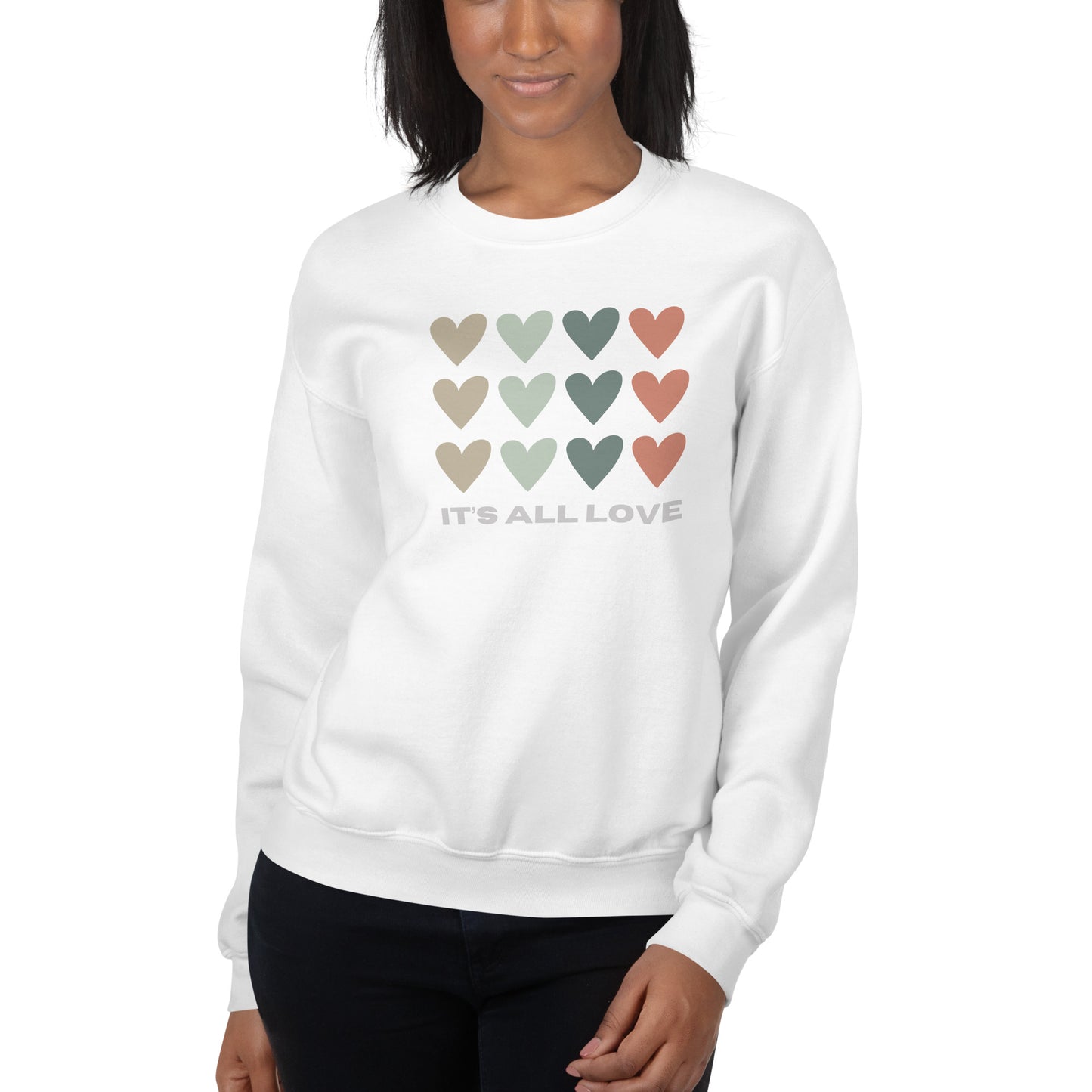 It's All Love Unisex Sweatshirt