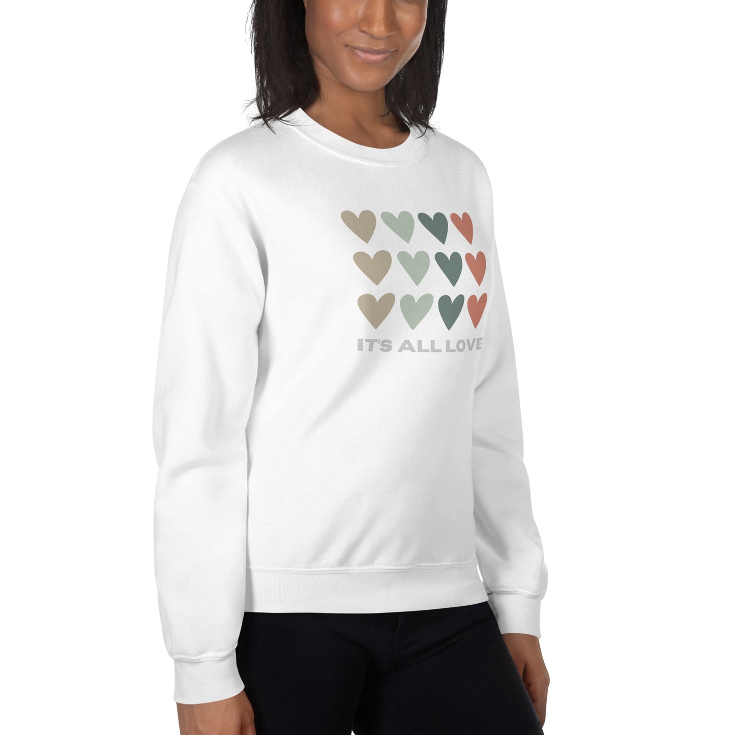 It's All Love Unisex Sweatshirt
