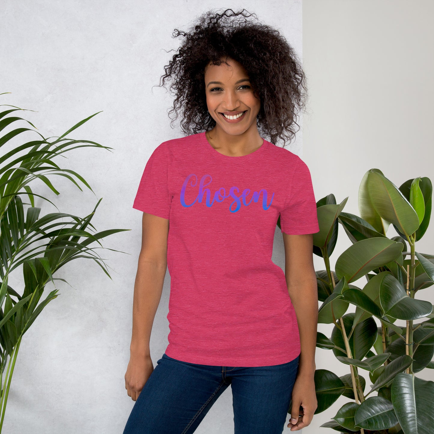 Chosen (multi-colored )Unisex t-shirt