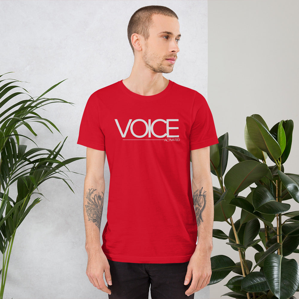 "Voice Activated" Unisex t-shirt