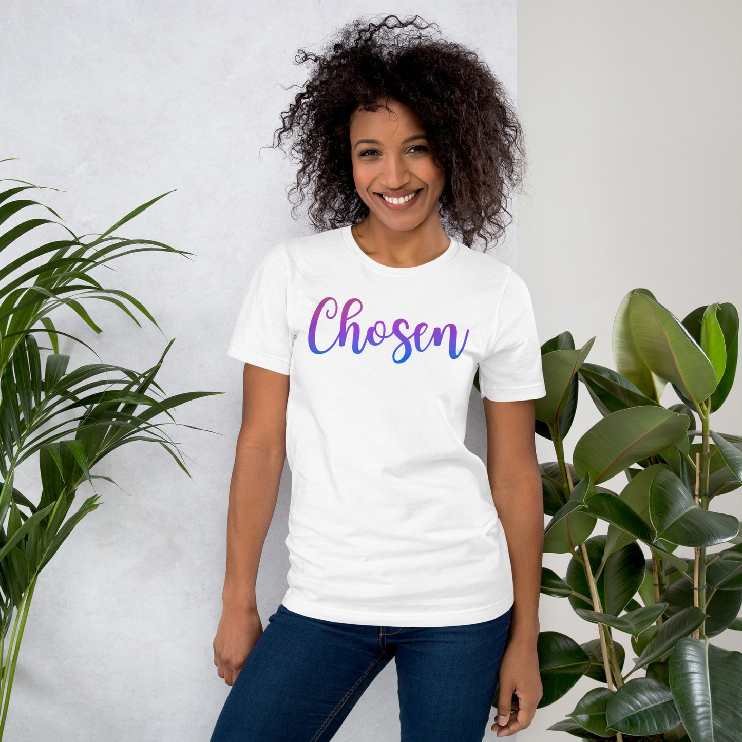 Chosen (multi-colored )Unisex t-shirt