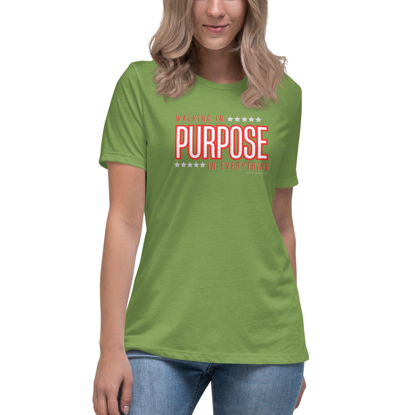 Walking in Purpose - Women's Relaxed T-Shirt