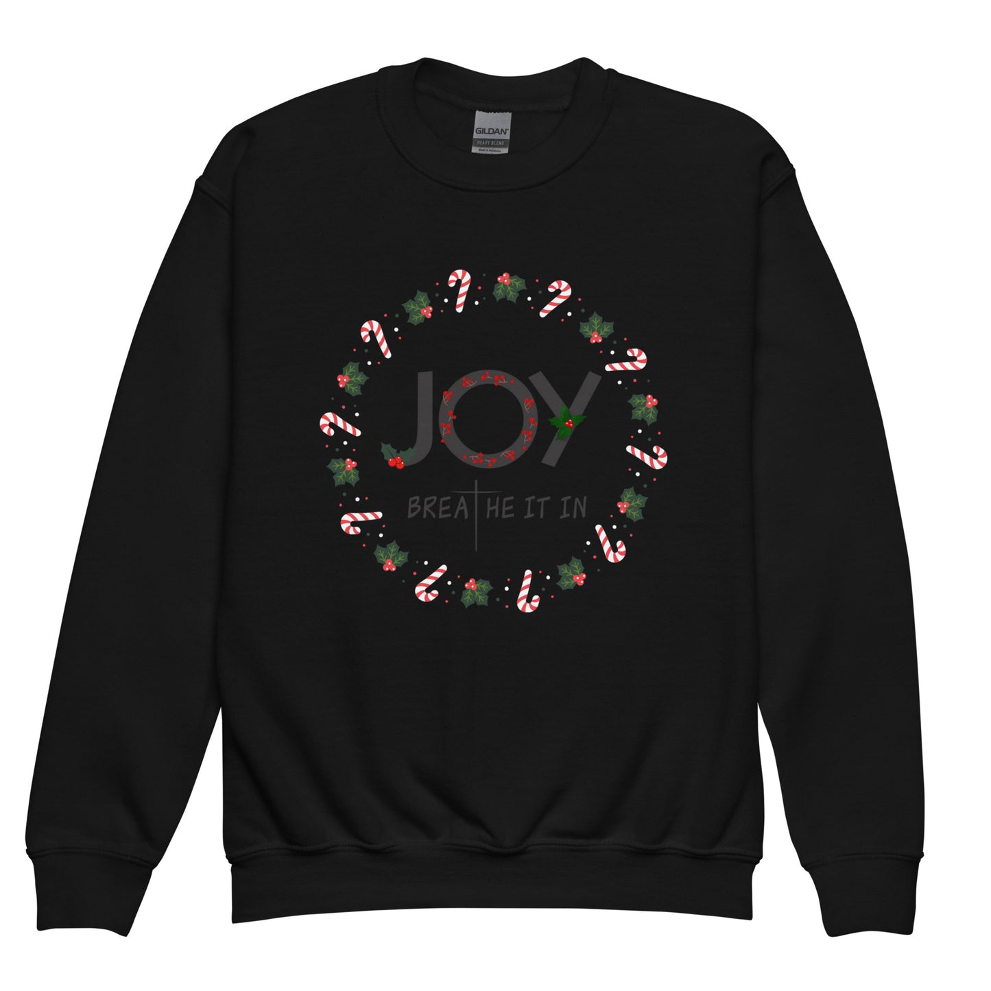 Joy Christmas - Youth crewneck sweatshirt