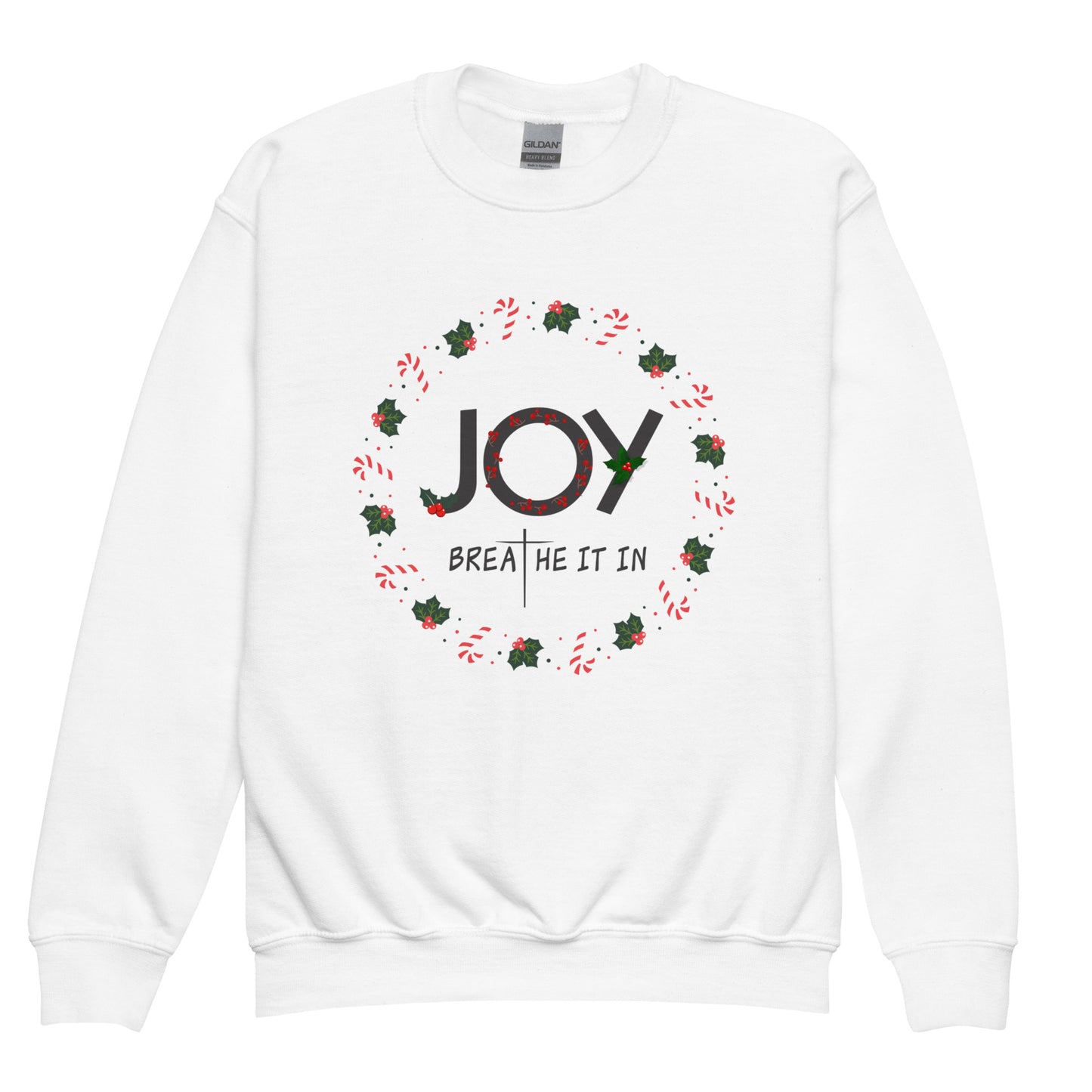 Joy Christmas - Youth crewneck sweatshirt