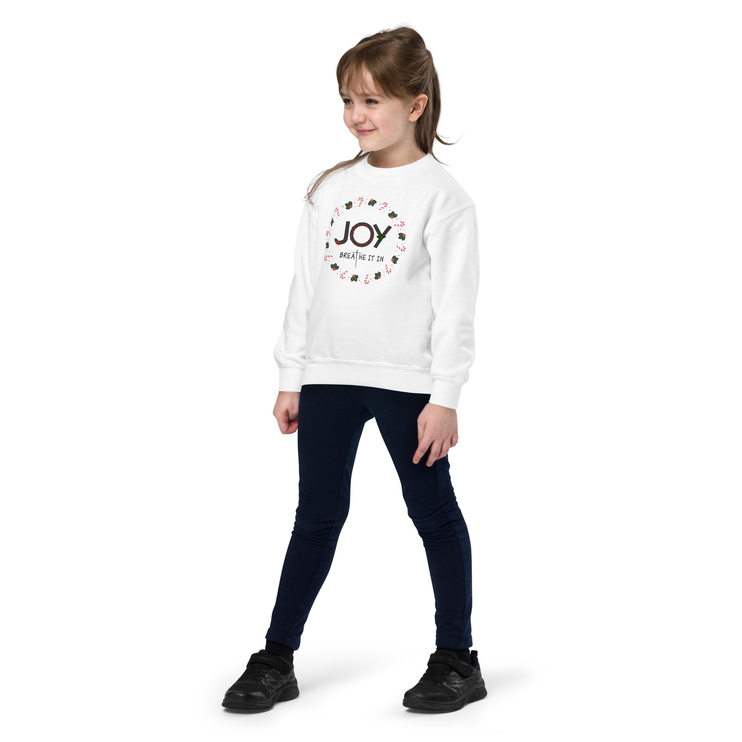 Joy Christmas - Youth crewneck sweatshirt