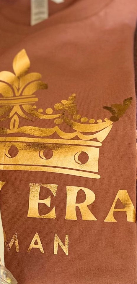 New Era Woman Metallic Tees