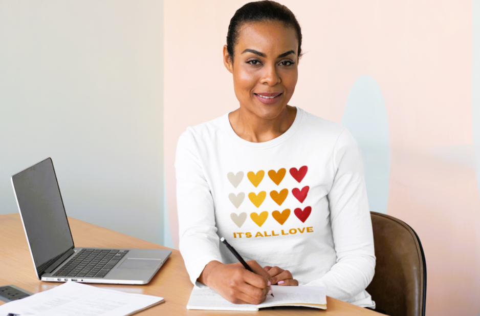 It's All Love Unisex Hoodie | It's All Love | Everyday Comfort, Casual Wear, Perfect for Couples, Valentine's Day, & Friendship Gifts