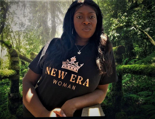 New Era Woman Metallic Tees