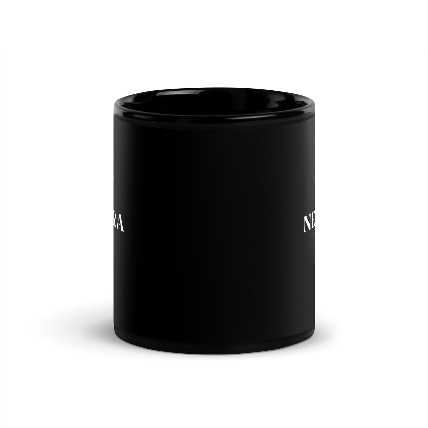 New Era Woman Black Glossy Mug