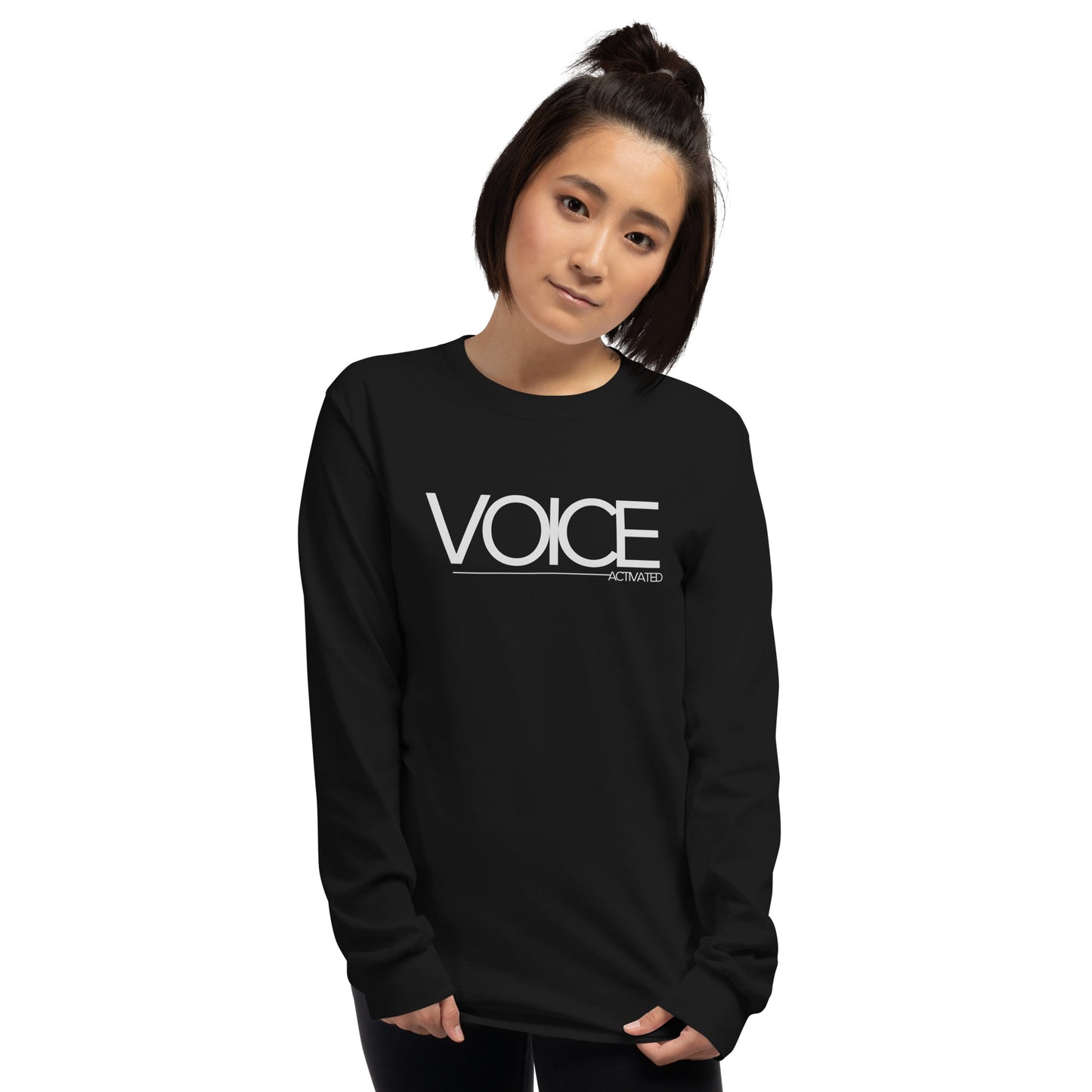 "Voice Activated" Men’s Long Sleeve Shirt