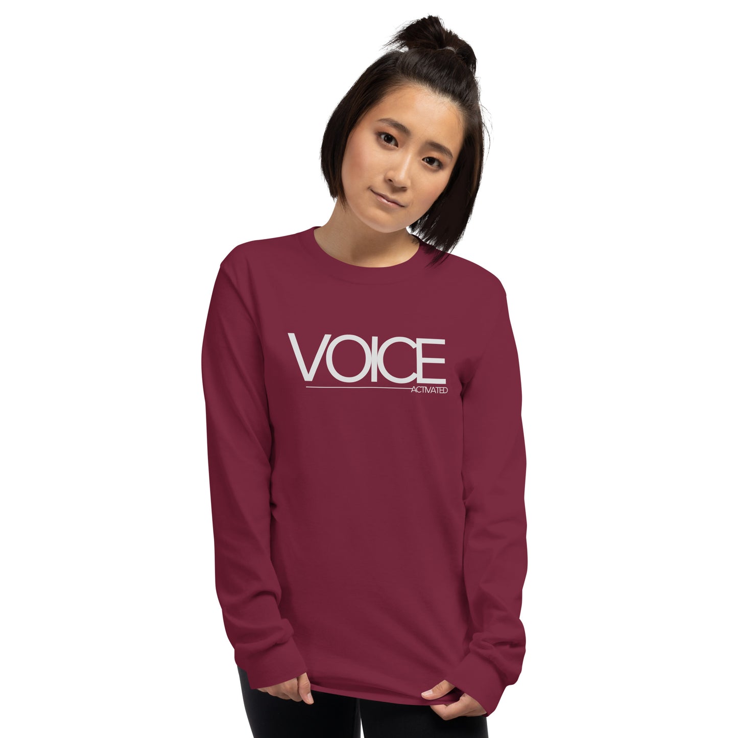 "Voice Activated" Men’s Long Sleeve Shirt