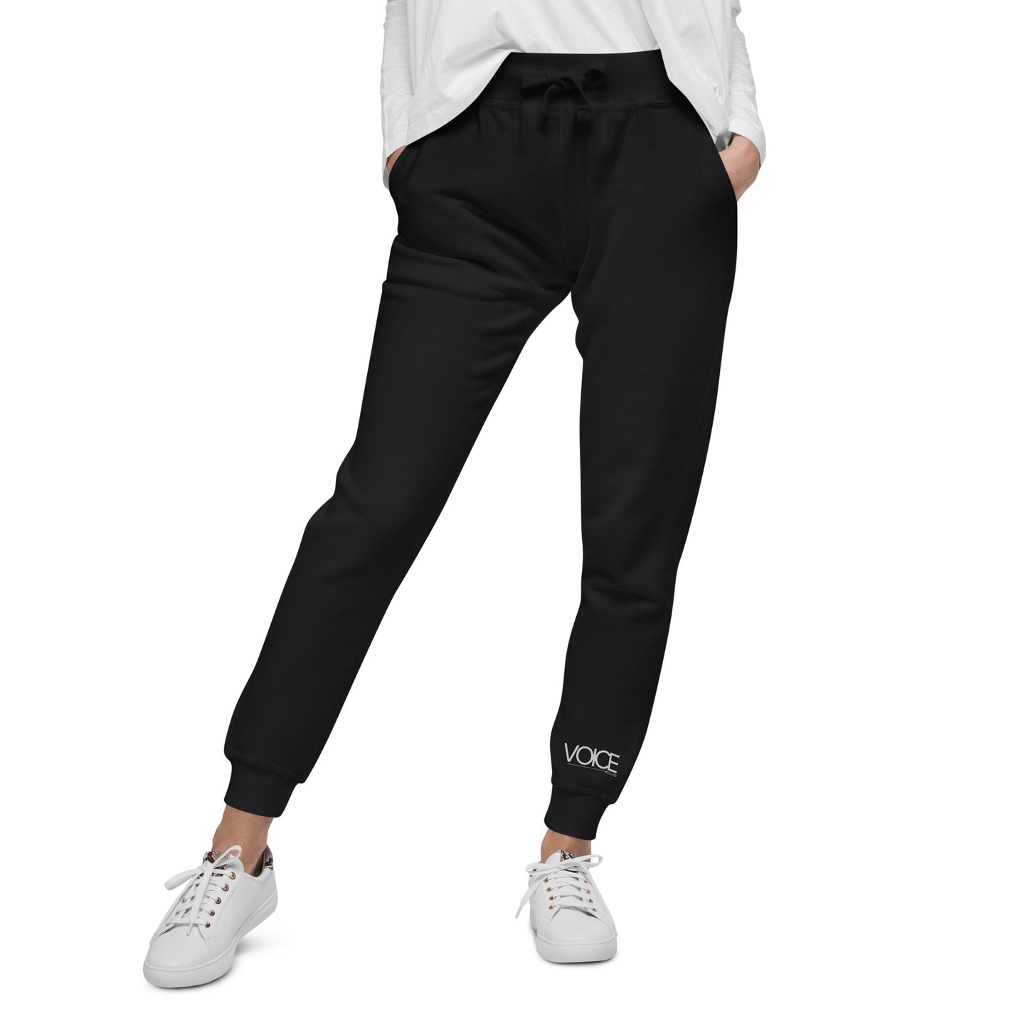 Voice Activated Unisex fleece sweatpants