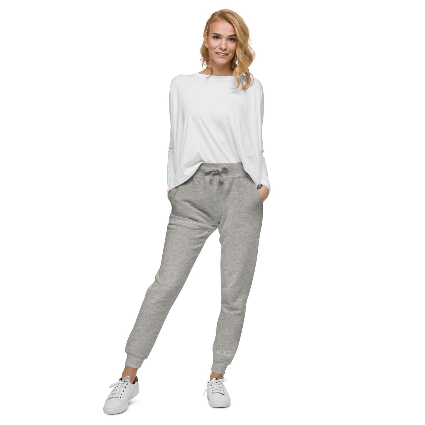 Voice Activated Unisex fleece sweatpants