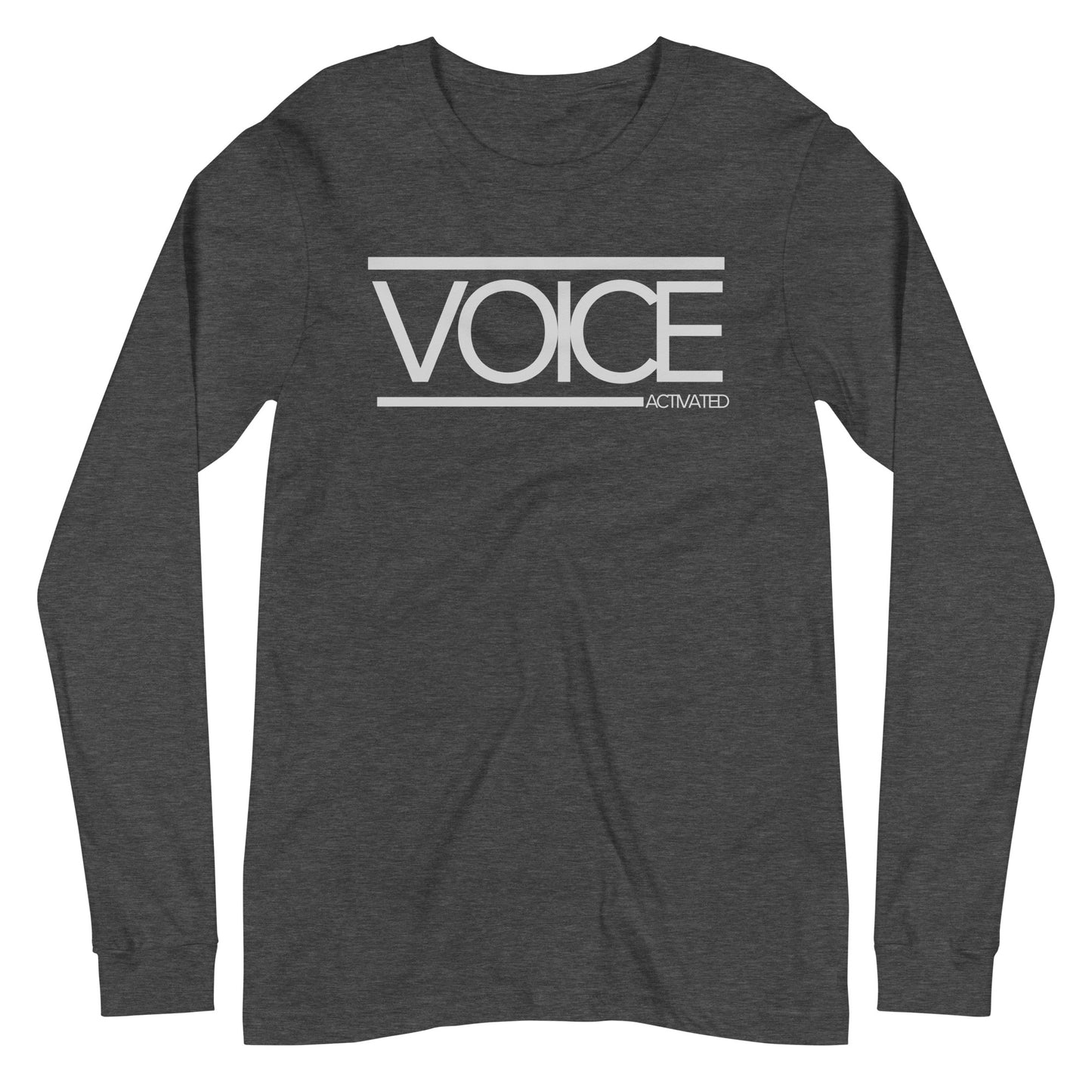 Voice Activated Unisex Long Sleeve Tee