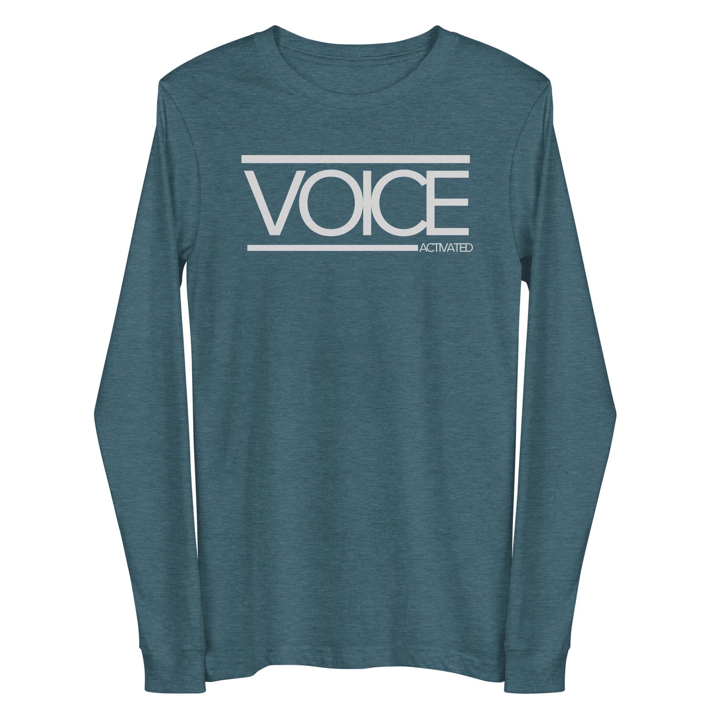 Voice Activated Unisex Long Sleeve Tee