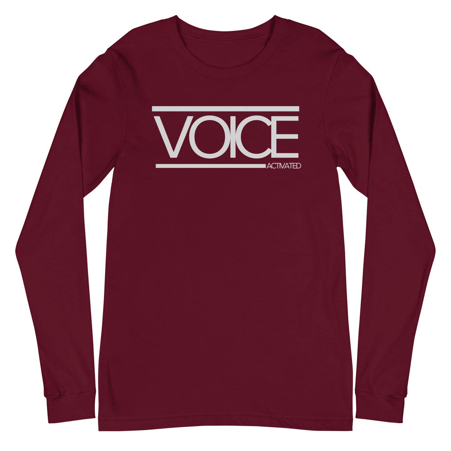 Voice Activated Unisex Long Sleeve Tee