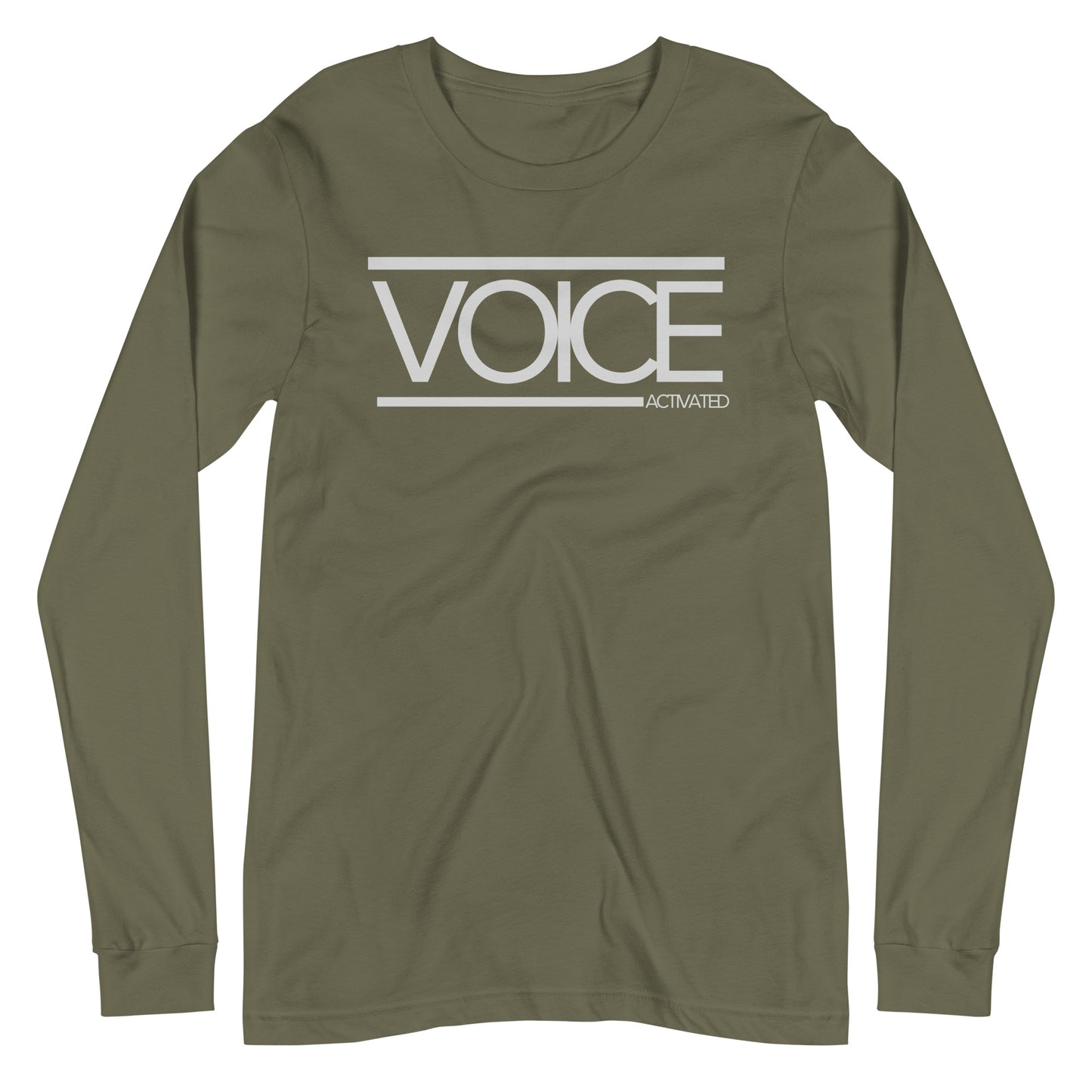 Voice Activated Unisex Long Sleeve Tee