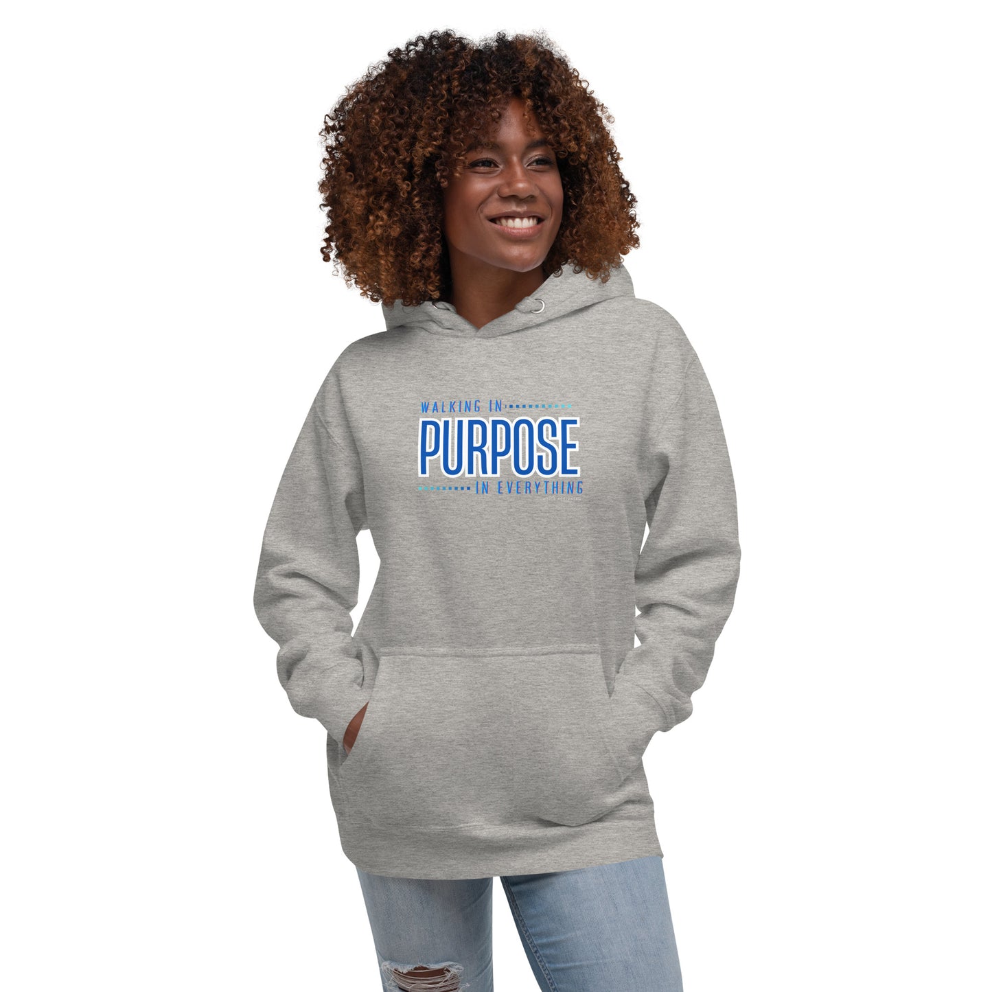 Walking In Purpose Unisex Hoodie