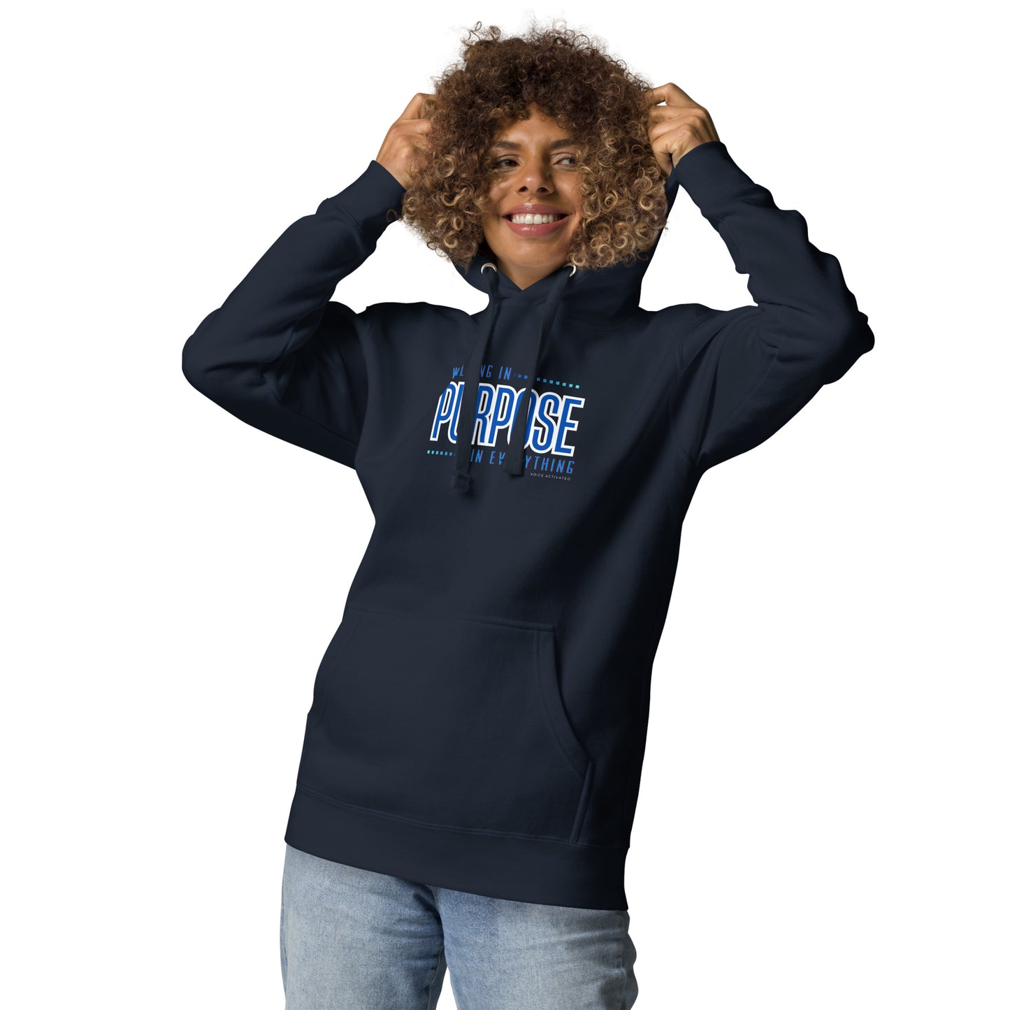 Walking In Purpose Unisex Hoodie