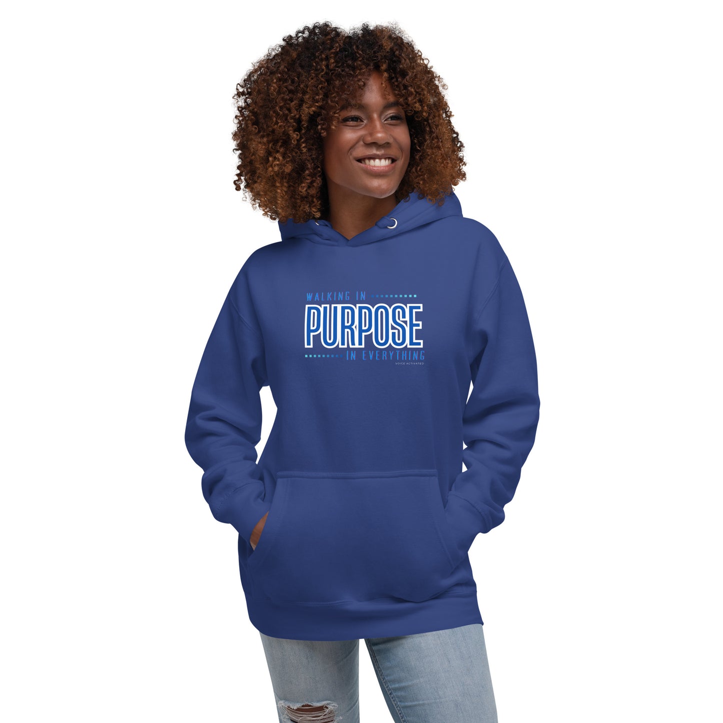 Walking In Purpose Unisex Hoodie