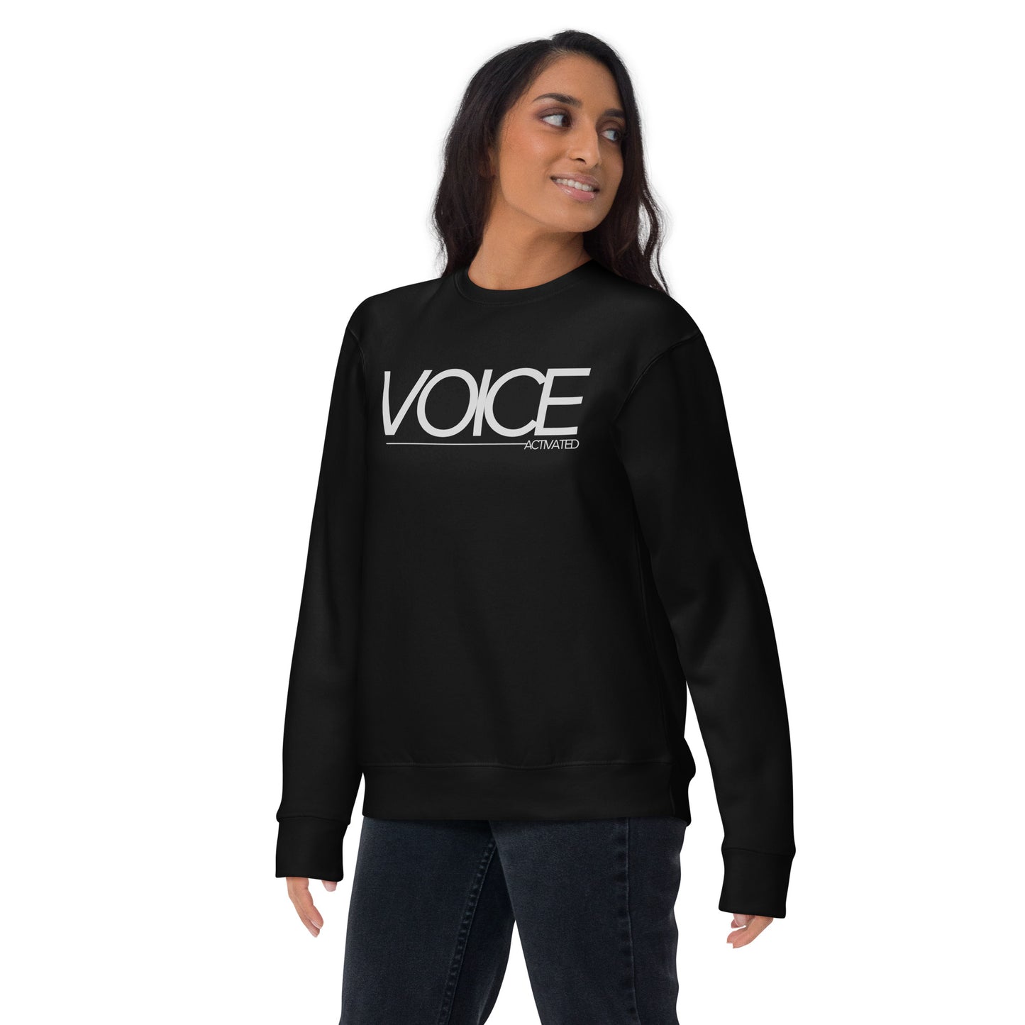 "Voice Activated" Unisex Premium Sweatshirt