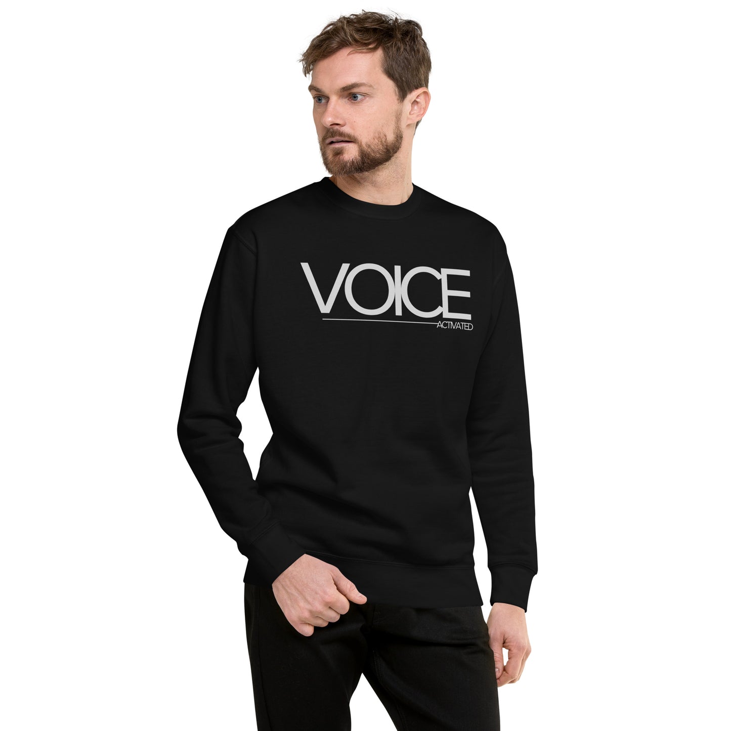 "Voice Activated" Unisex Premium Sweatshirt