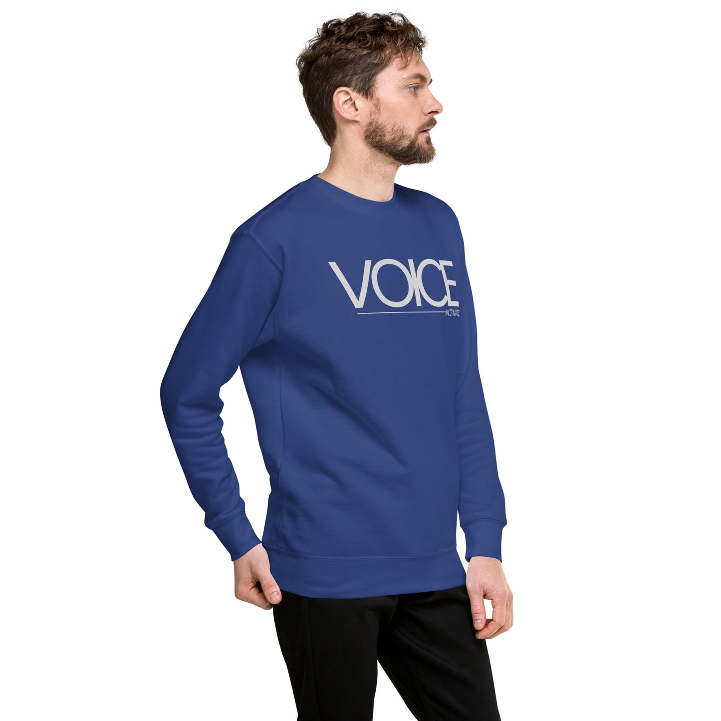 "Voice Activated" Unisex Premium Sweatshirt