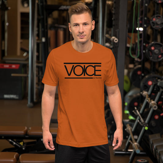 "Voice Activated" Unisex t-shirt