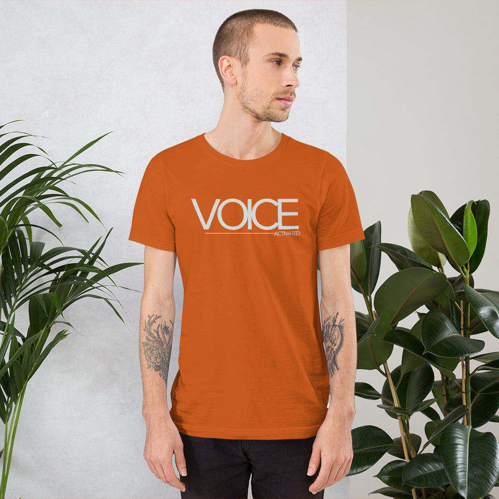 "Voice Activated" Unisex t-shirt