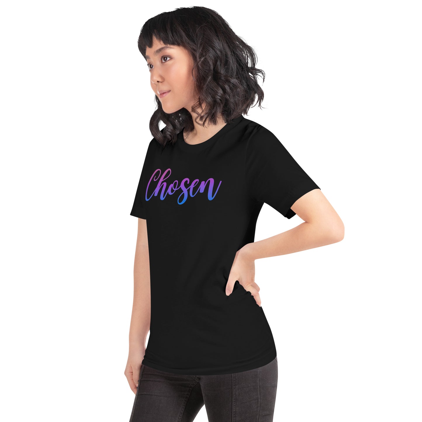 Chosen (multi-colored )Unisex t-shirt