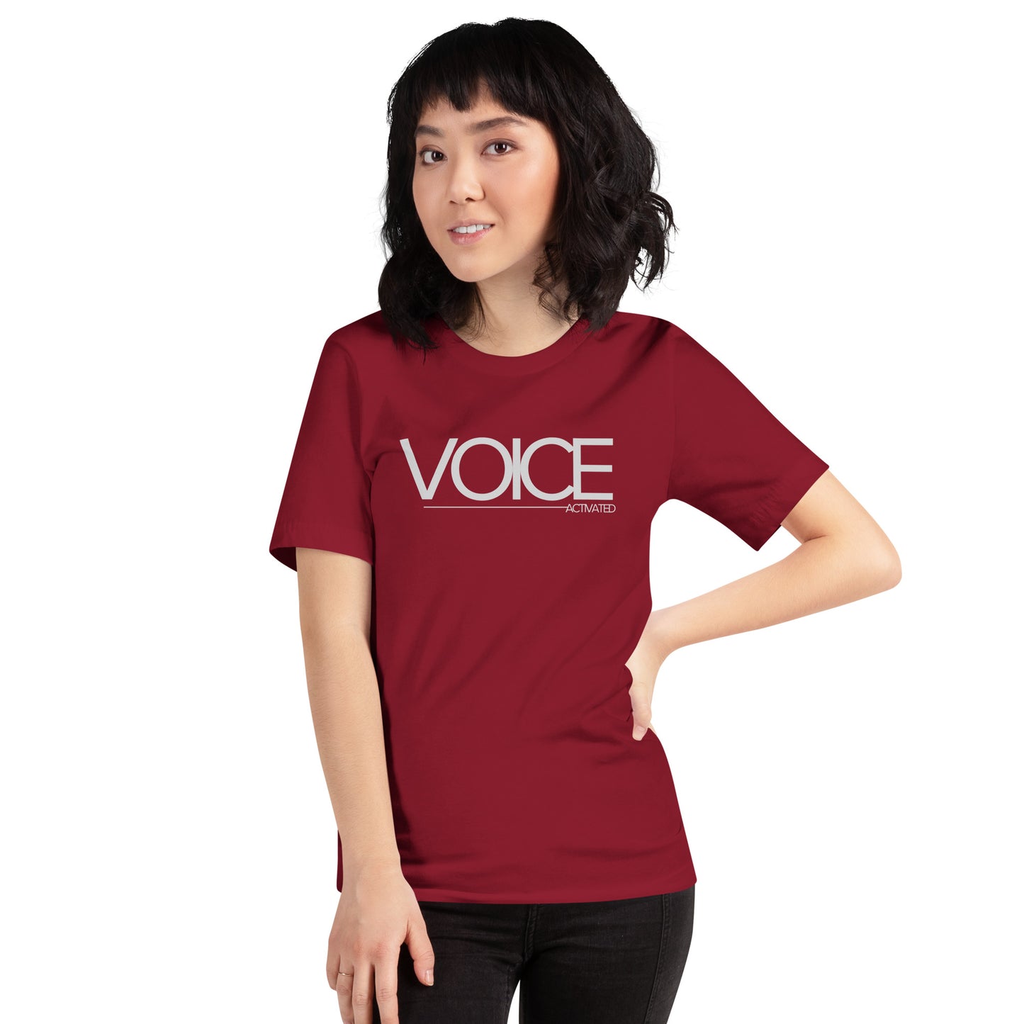 "Voice Activated" Unisex t-shirt