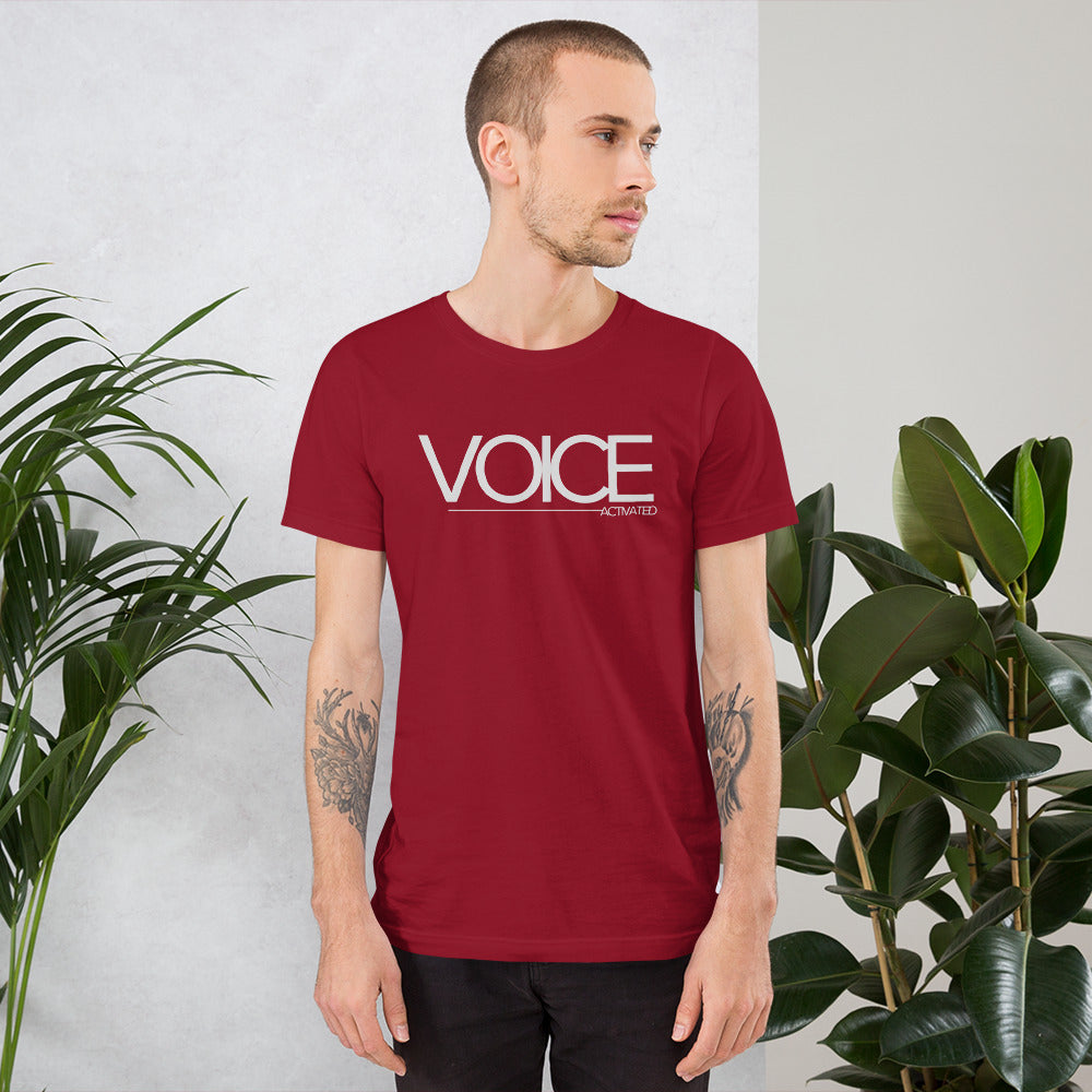 "Voice Activated" Unisex t-shirt