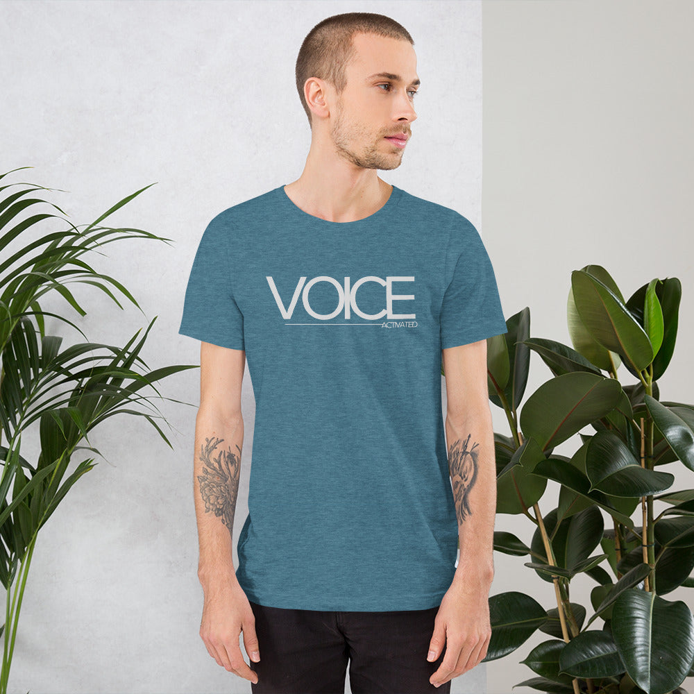 "Voice Activated" Unisex t-shirt