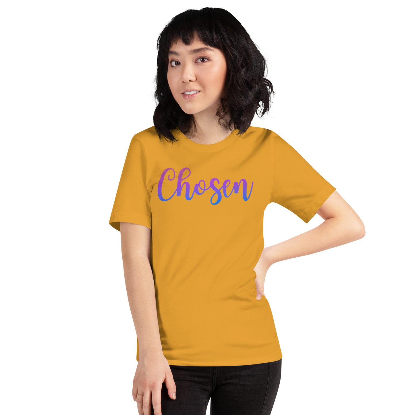 Chosen (multi-colored )Unisex t-shirt