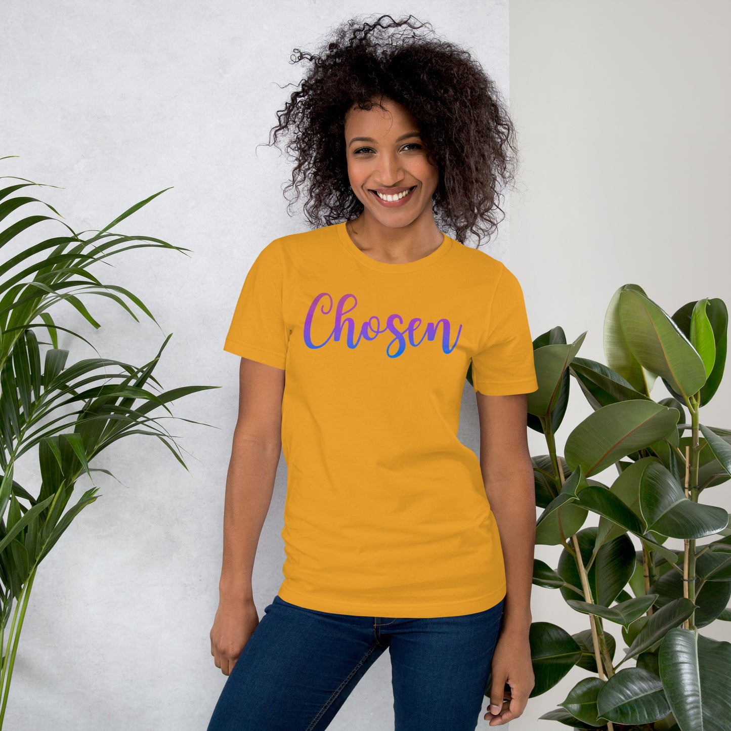 Chosen (multi-colored )Unisex t-shirt