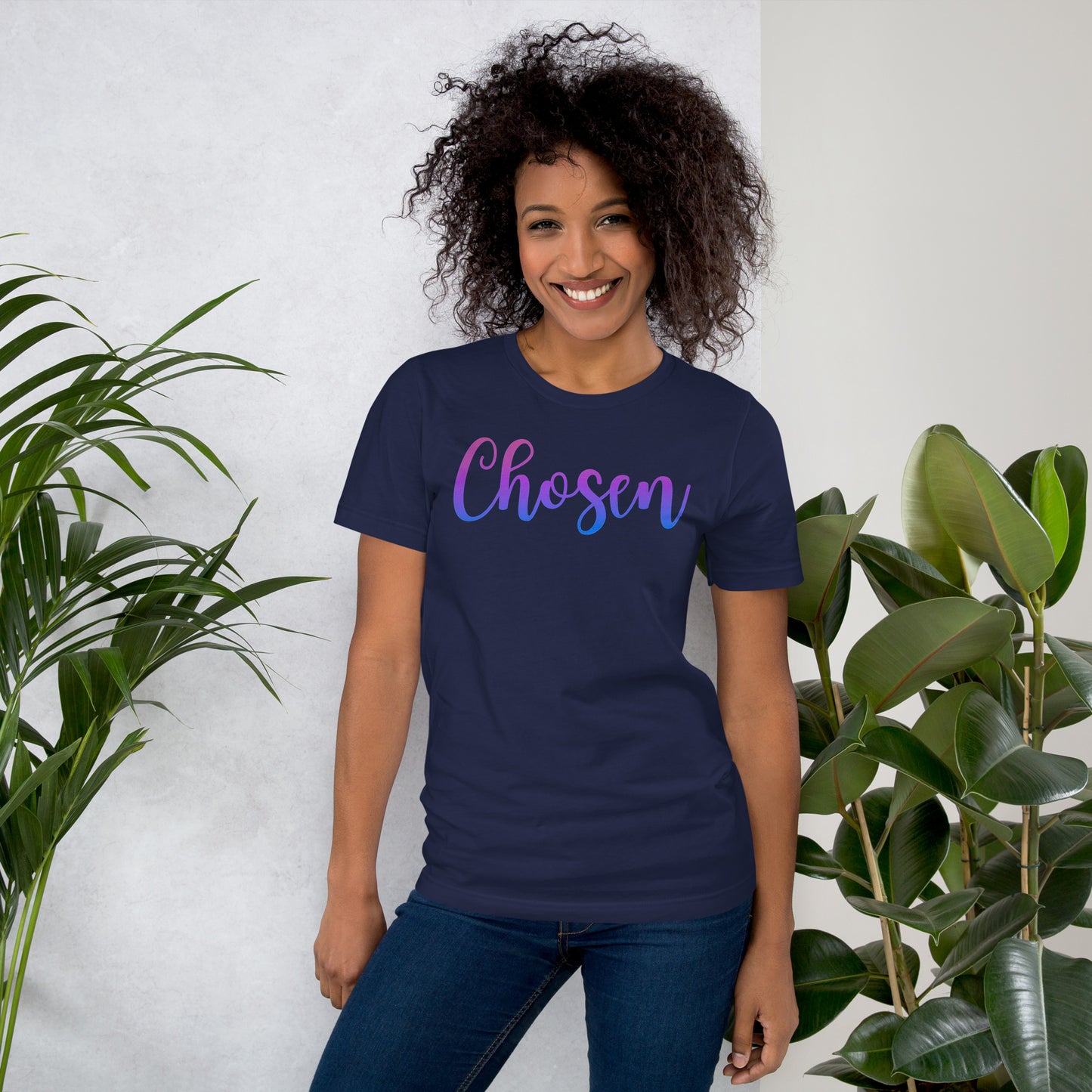 Chosen (multi-colored )Unisex t-shirt