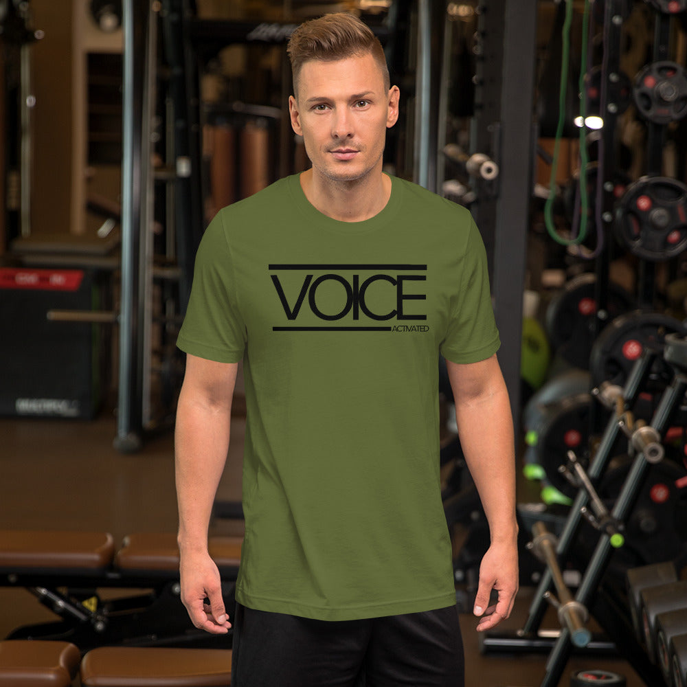 "Voice Activated" Unisex t-shirt