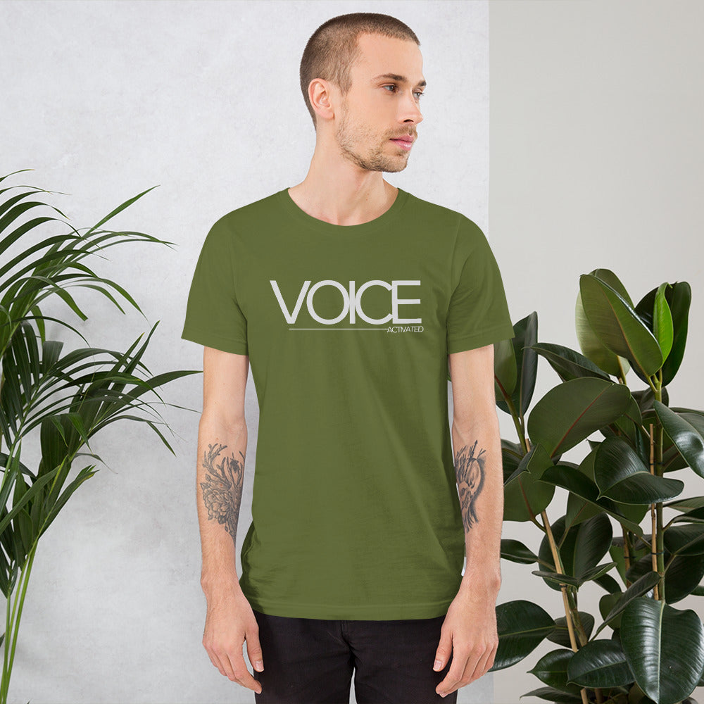 "Voice Activated" Unisex t-shirt