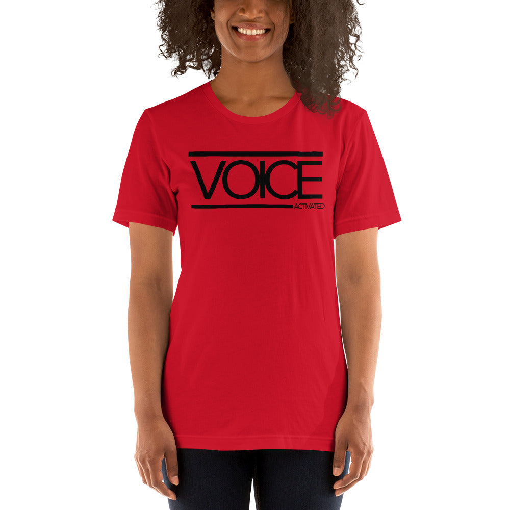 "Voice Activated" Unisex t-shirt