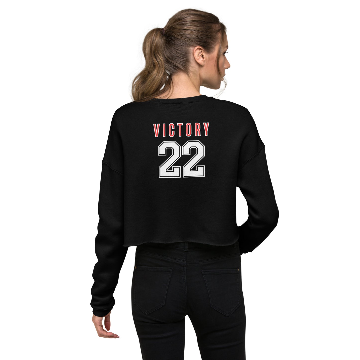 Walking In Purpose Crop Sweatshirt