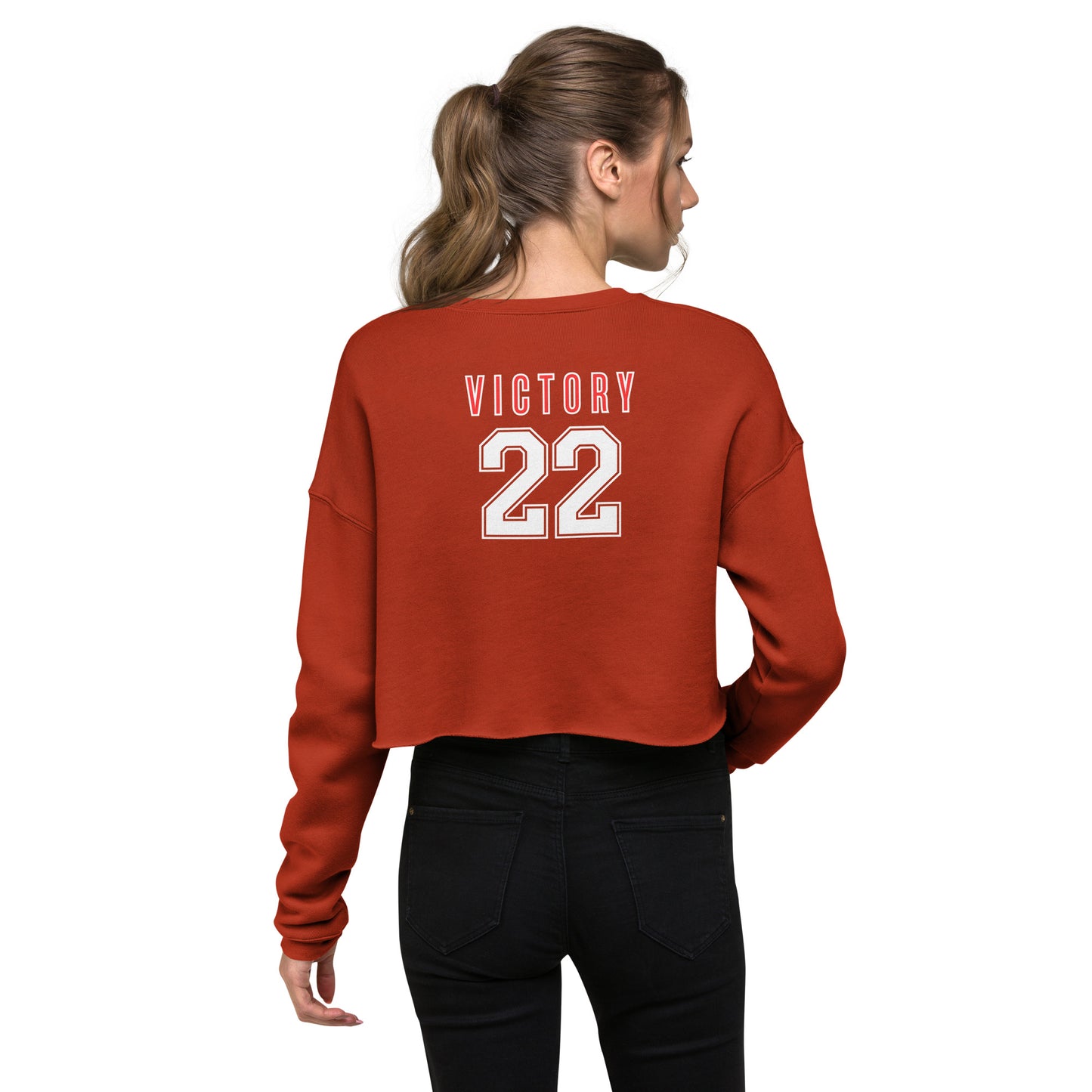 Walking In Purpose Crop Sweatshirt