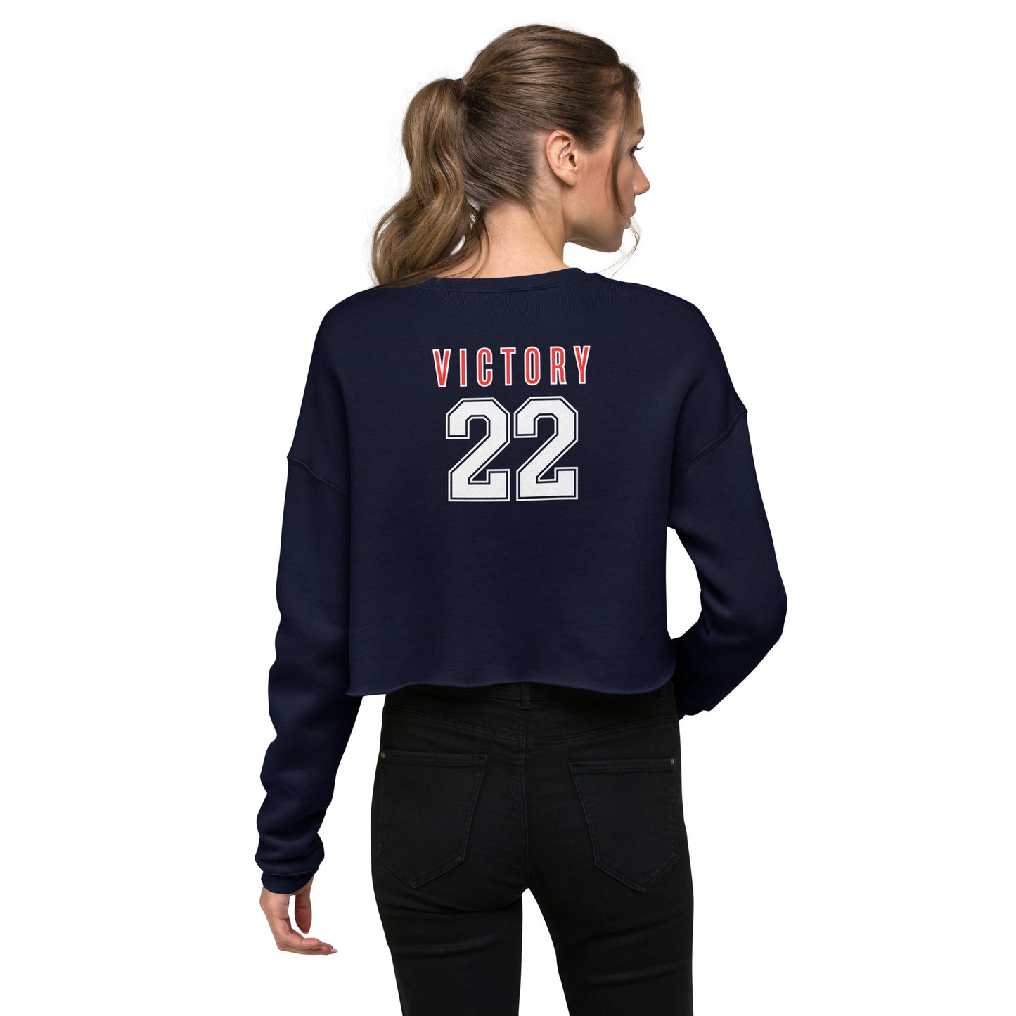 Walking In Purpose Crop Sweatshirt