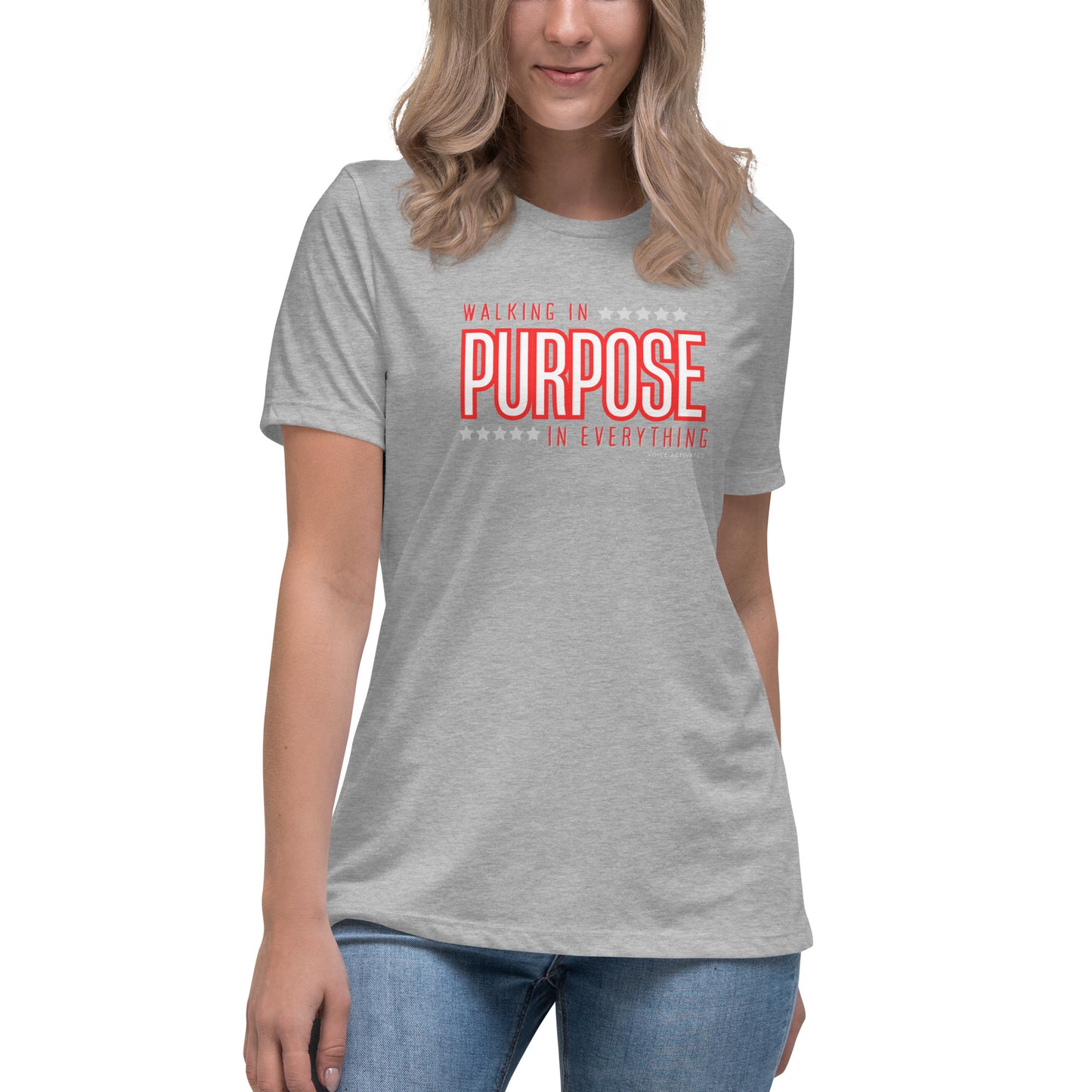 Walking in Purpose - Women's Relaxed T-Shirt