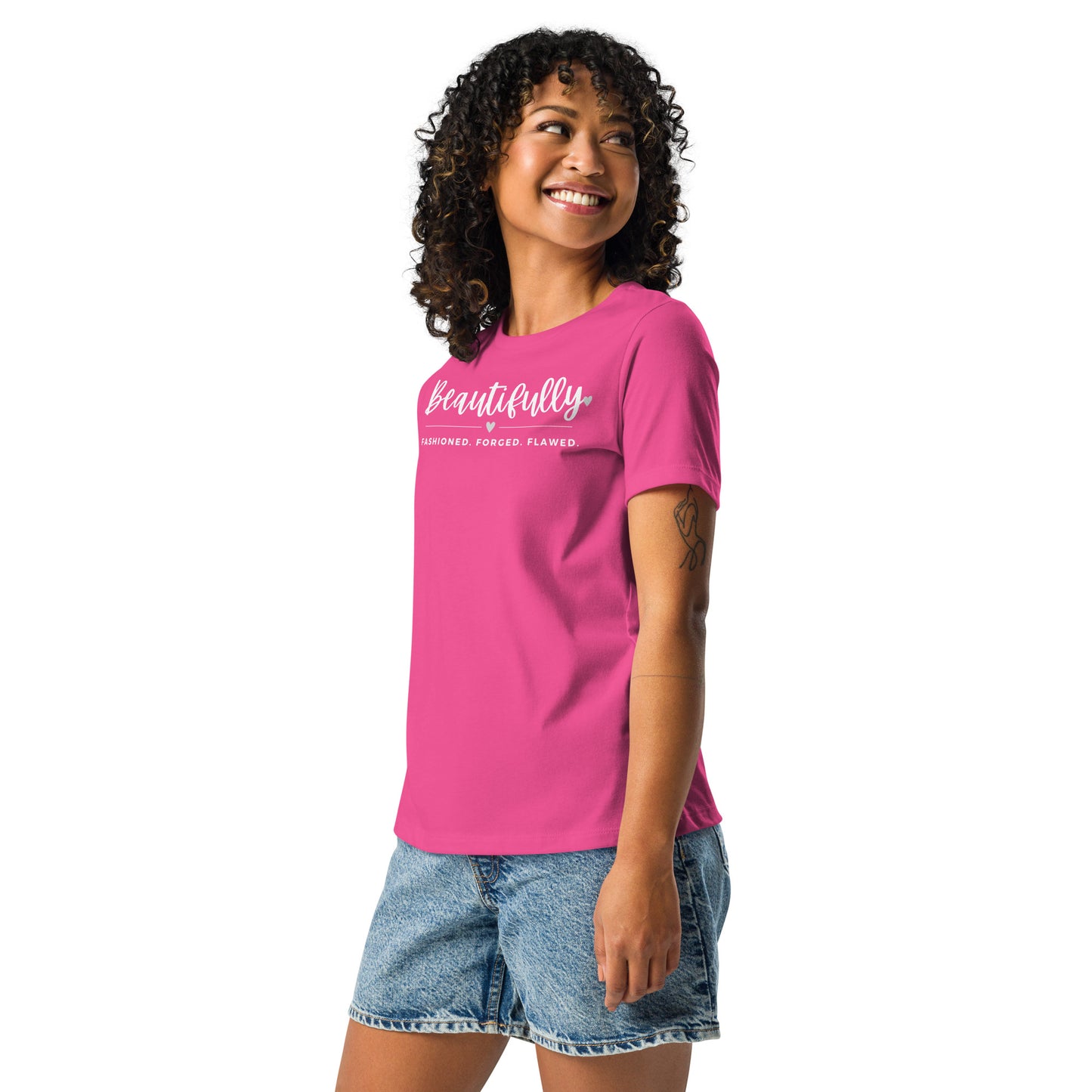 Beautifully- Women's Relaxed T-Shirt